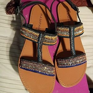 Multi Color Sandles